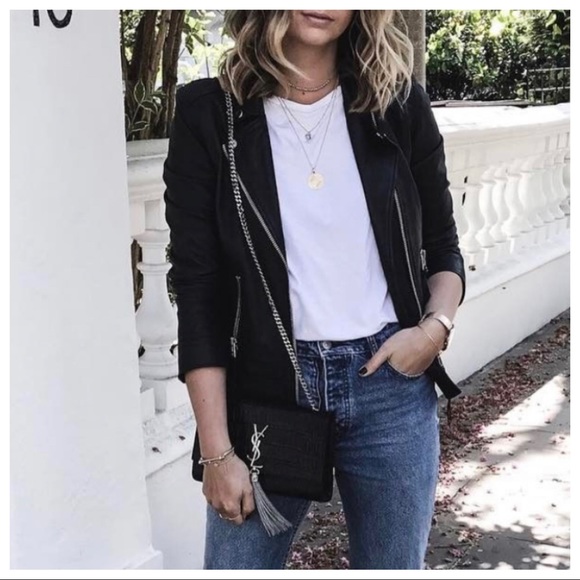 MADE IN ITALY CHIC BLACK STYLISH JACKET - Picture 2 of 2